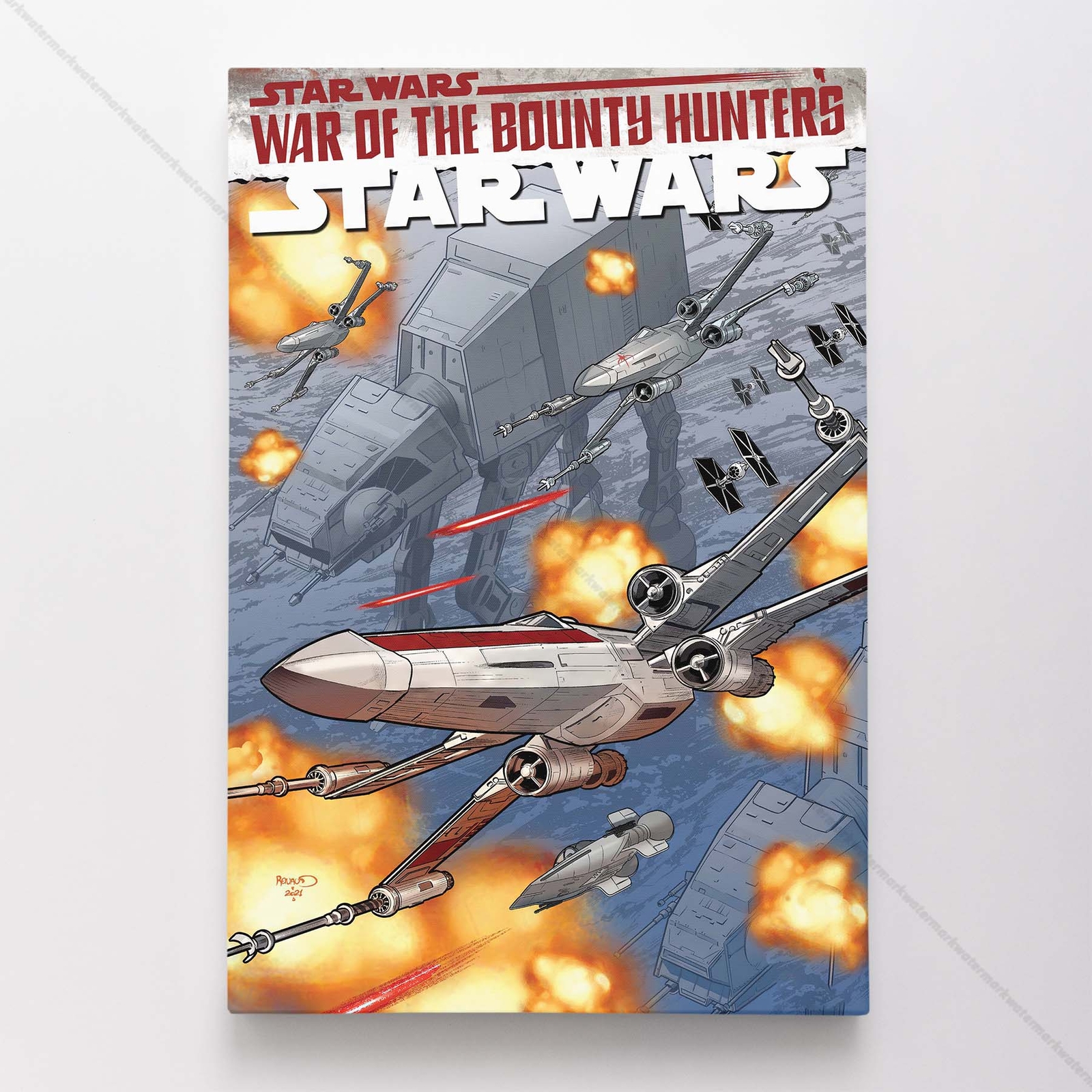 Star Wars Poster Canvas Vol 3 #74 Movie Comic Book Art Print