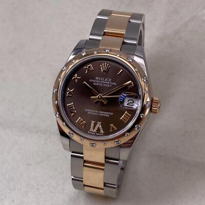 チョコ5759 Rolex Datejust 278341RBR-0004 Chocolate Dial 31mm Jubilee