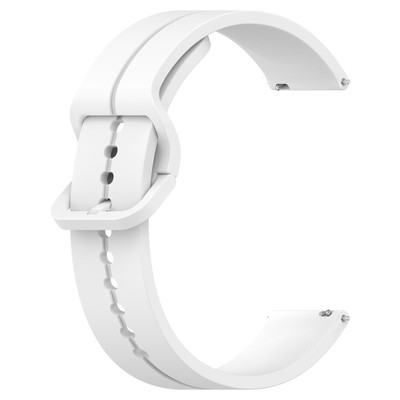22mm Notch Band Silicone Strap for P66D/Mibro Watch Lite2/Haylou watch2 pro S001