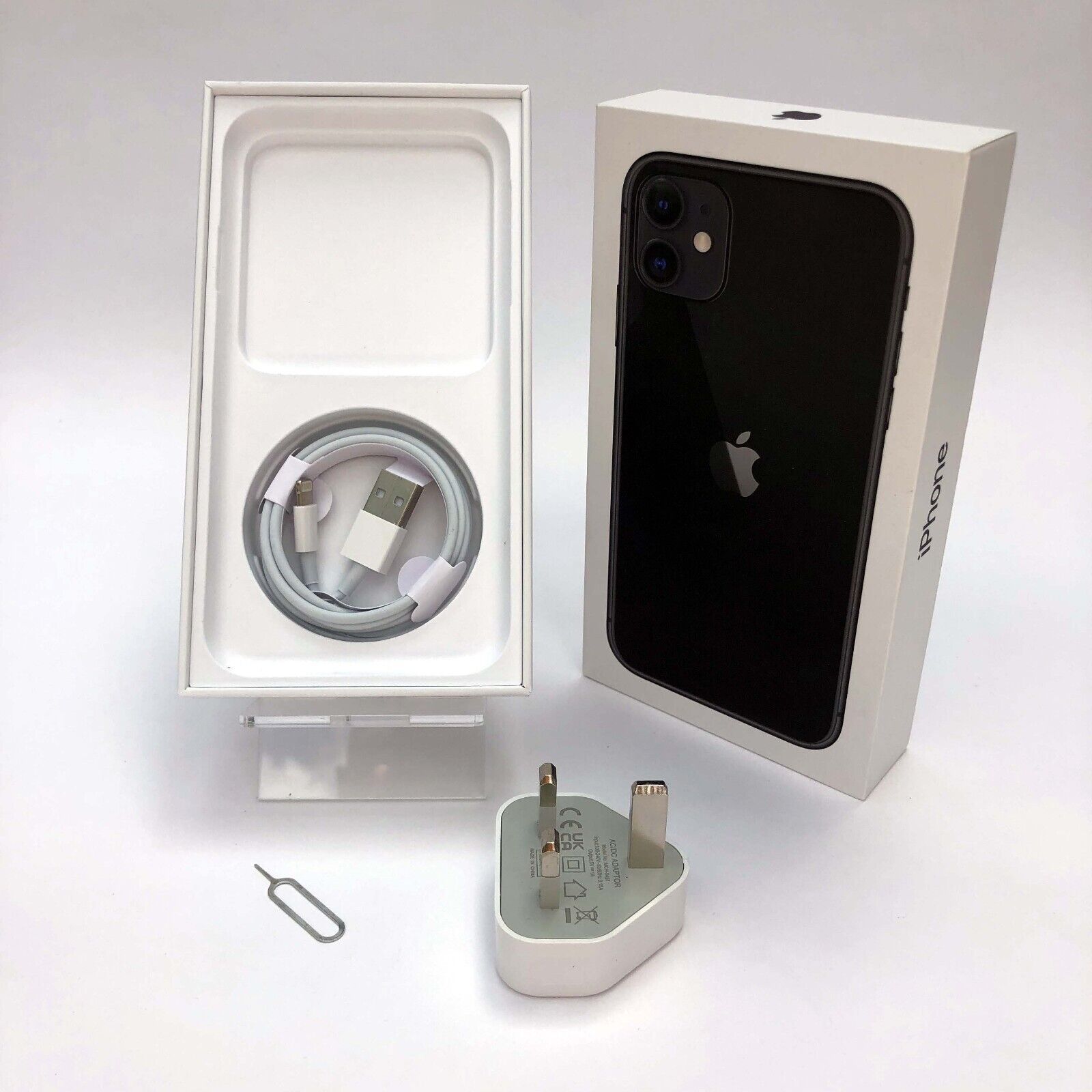 Apple iPhone 11 original Slim 64GB Black box only with Apple iPhone 11 original Slim 64GB Black box only with