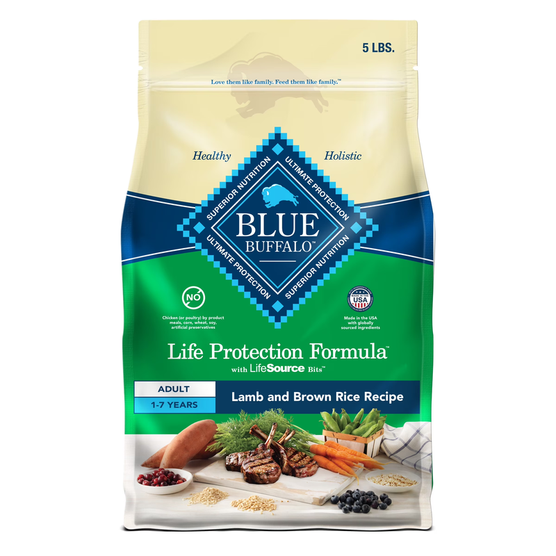 Life Protection Formula Adult Dry Dog Food, Lamb & Brown Rice, 5 L