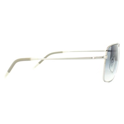 Pre-owned Oliver Peoples Sunglasses Clifton 1150 5036/3f Silver Sapphire Photochromic