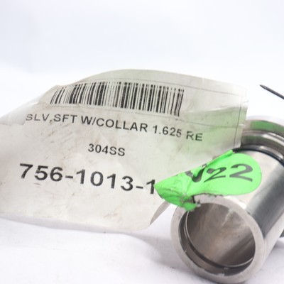SLV SFT with Collar 304 Stainless Steel 1.625 PE 756-1013-101