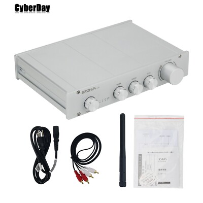 BRZHIFI L1B Pure Class A 2.0/2.1 Channel HiFi Audio Power Amplifier Bluetooth