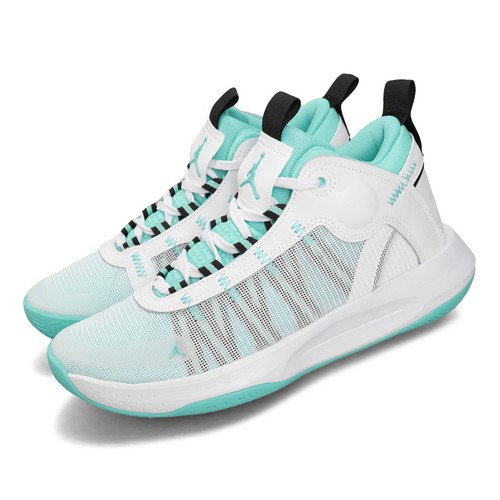 Мужские баскетбольные кроссовки Nike Jordan Jumpman 2020 PF White Aurora Green Black BQ3448-103