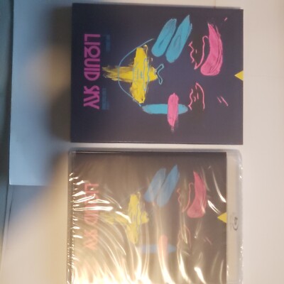 LIQUID SKY (Blu-ray/Dvd 2017) Vinegar Syndrome SEALED  OOP Slipcover LE3000