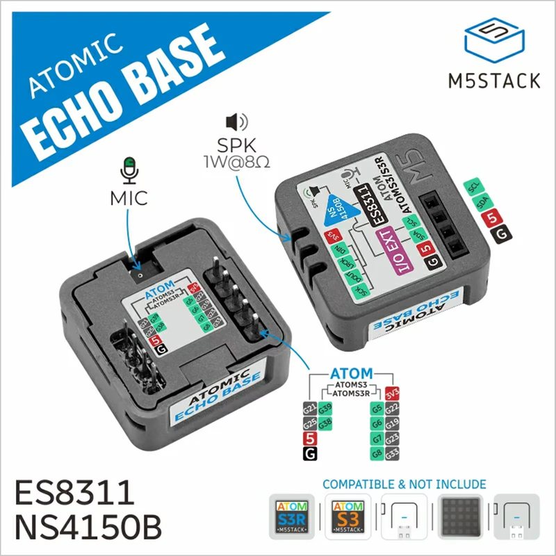 Official Atomic Echo Base w/ Microphone andSpeaker