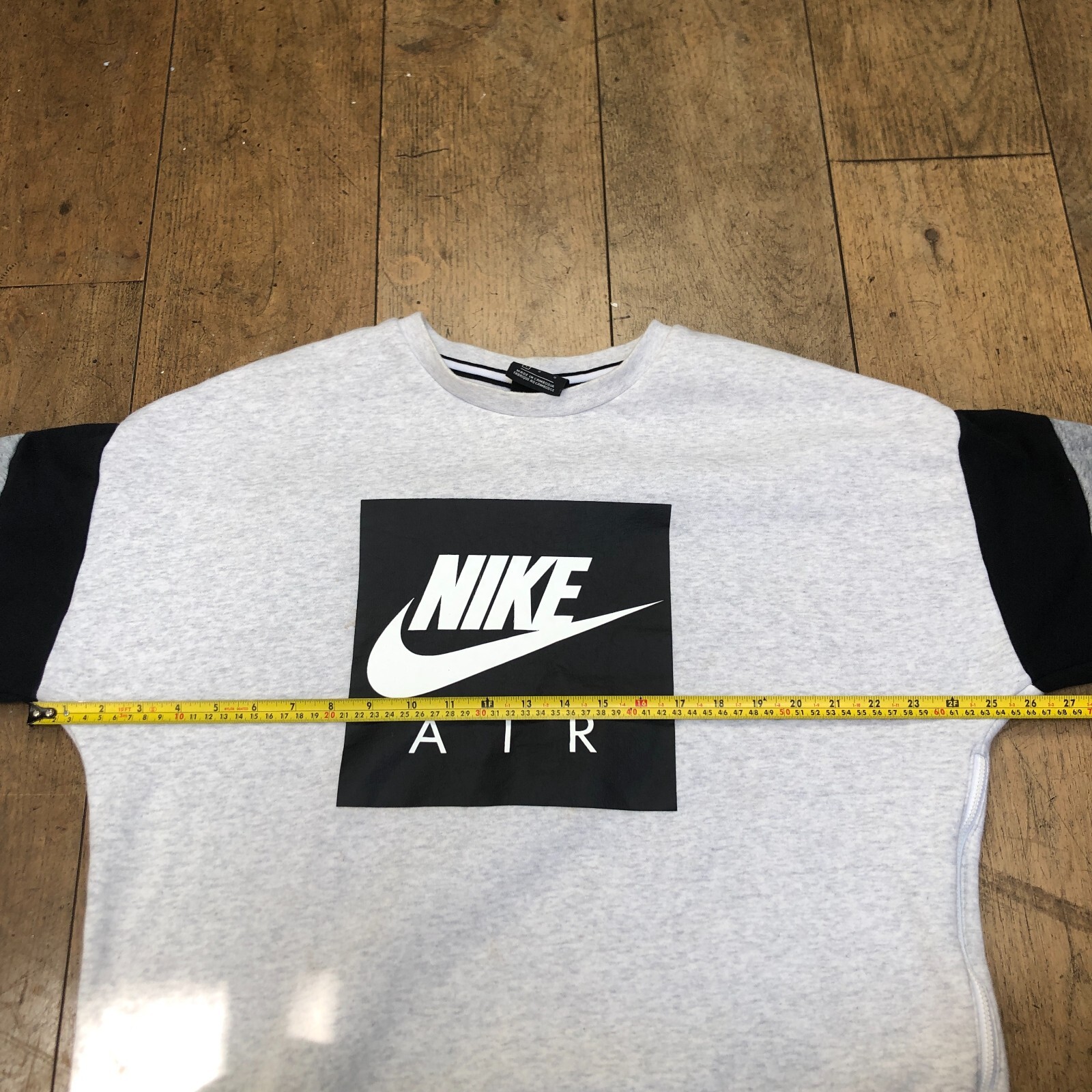 Nike Sweatshirt Mens L Large Grey Crew 