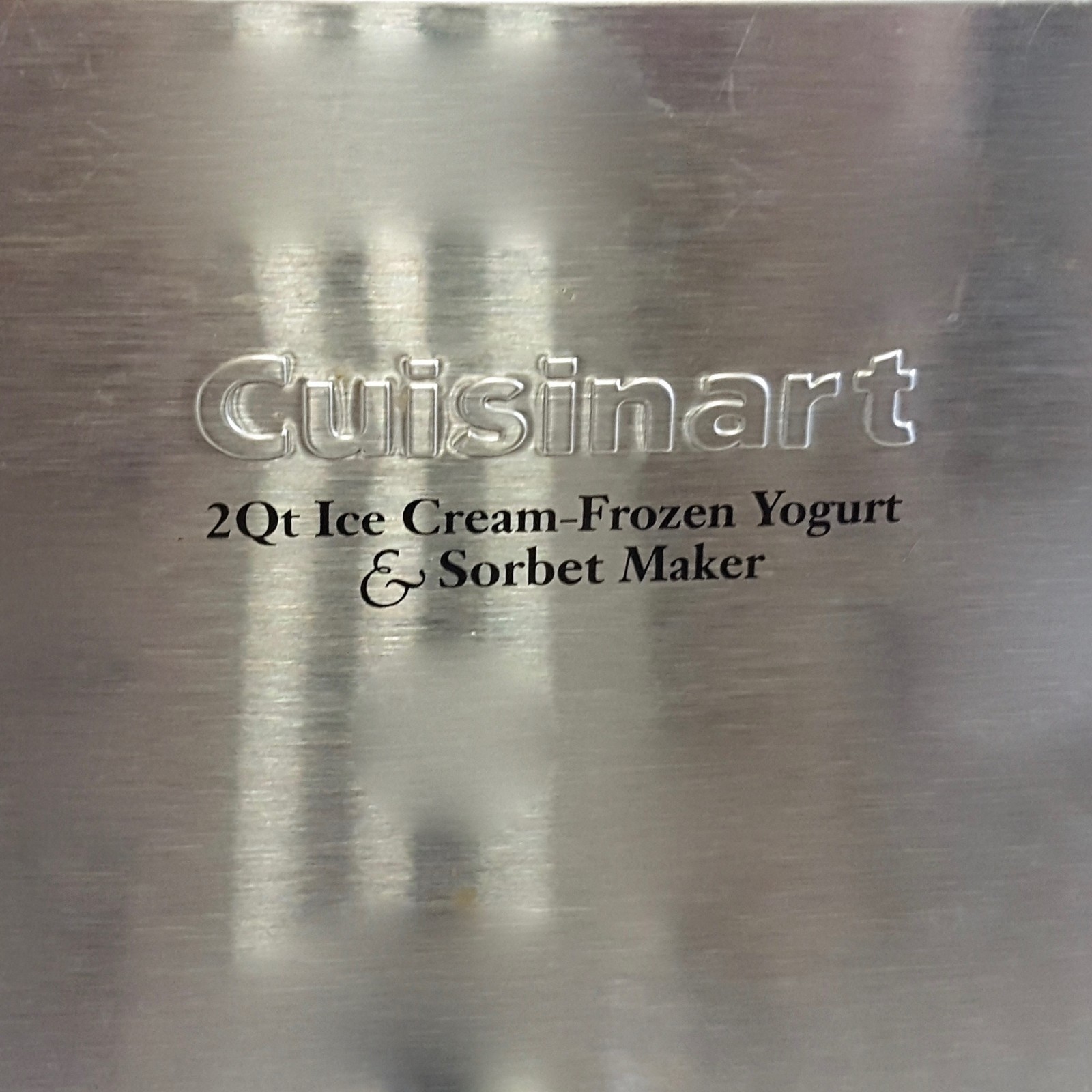 Cuisinart Ice Cream Maker CIM-60PC Stainless 2-Qt Automatic Frozen Yogurt Sorbet