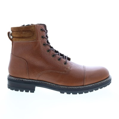 

Crevo Tamarack CV1864-219 Мужские коричневые кожаные повседневные классические ботинки на молнии, Коричневый, Crevo Tamarack