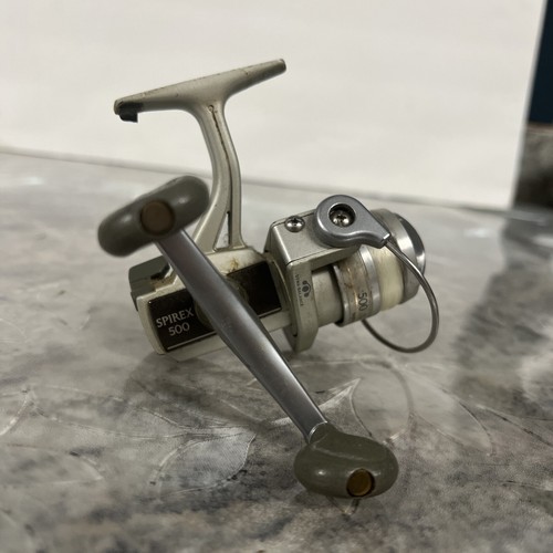 Shimano Spirex 500 Ultra-Light Spinning Reel Works Well Unique Double Handle