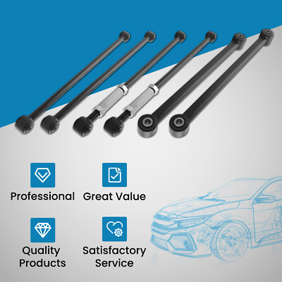 6x Suspension Rear Trailing Arms Lateral Links for Century LaCrosse Regal Impala