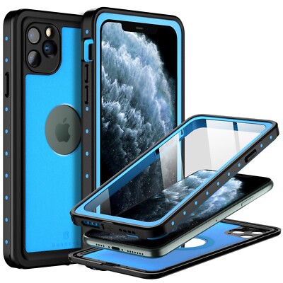 For Apple iPhone 11 / 11 Pro Max Case Waterproof Shockproof w/ Screen Protector