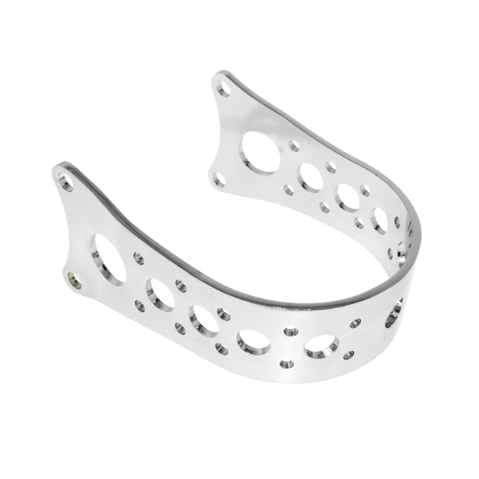 Chrome Front Fork Fender Brace Tracker Narrow Fit For Harley Touring Sportster