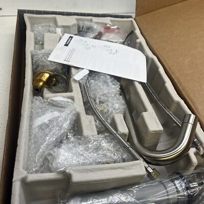 Hansgrohe 71533821 Logis Widespread Bathroom Faucet with EcoRight and READ