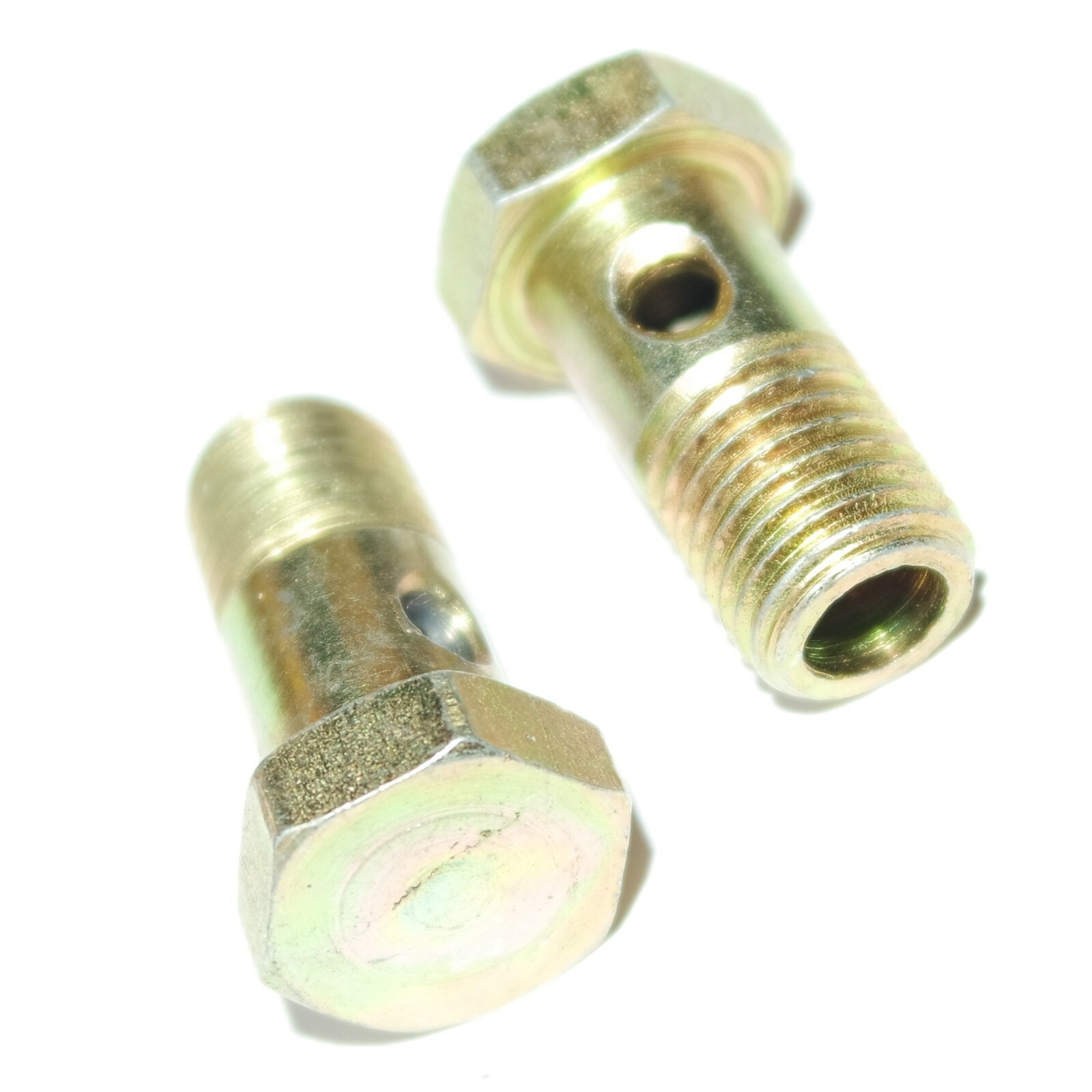 Pair Banjo Bolt 18mm Long for Ford Tractor 