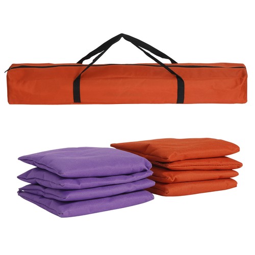 Collapsible Portable CornHole Toss Game Set With 8 Cornhole Bean Bags (3 x 2FT)