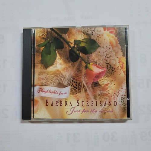Just For The Record By Barbra Streisand (CD 1992
