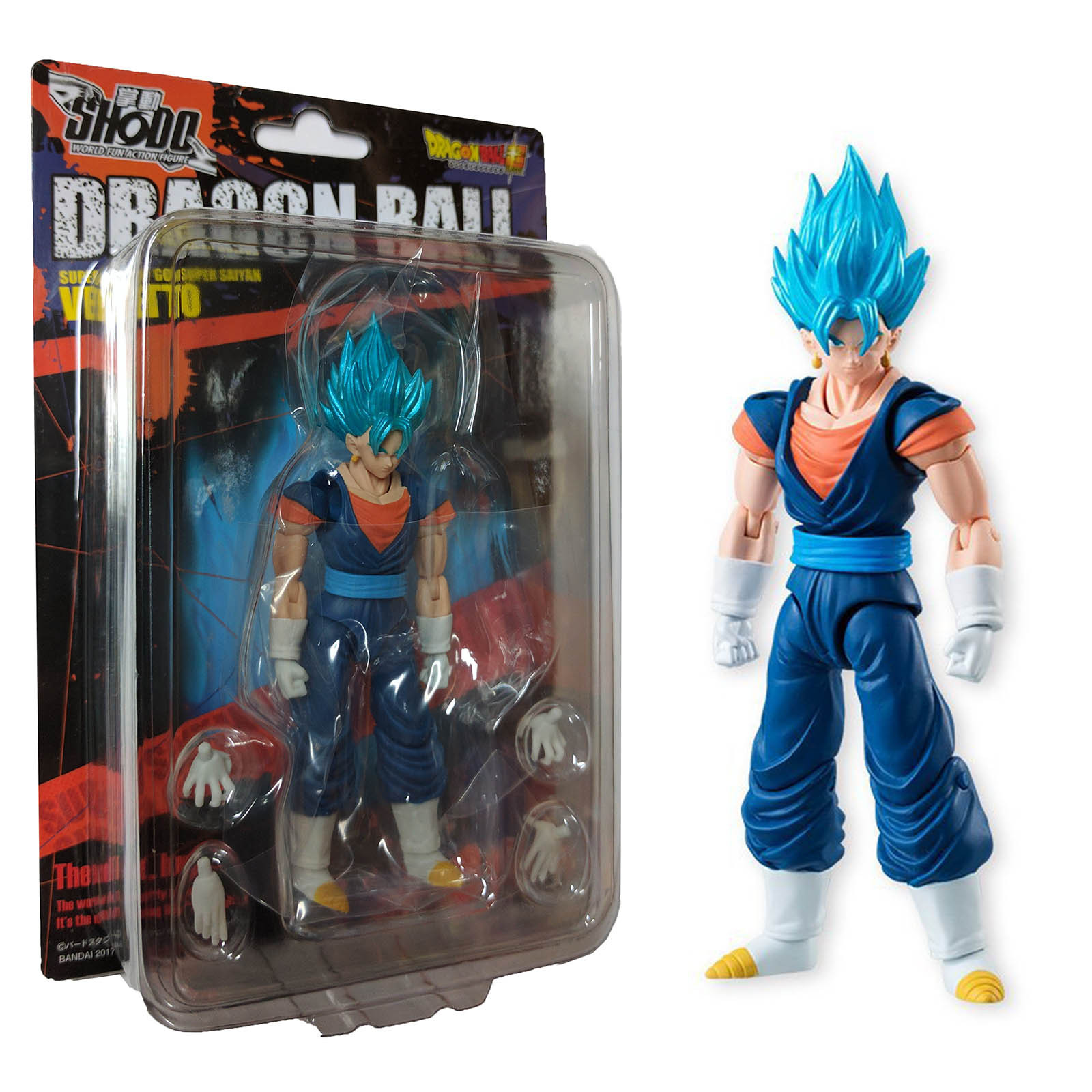 Bandai Dragon Ball Z Shodo 5 Super Saiyan God Vege In Koleksi