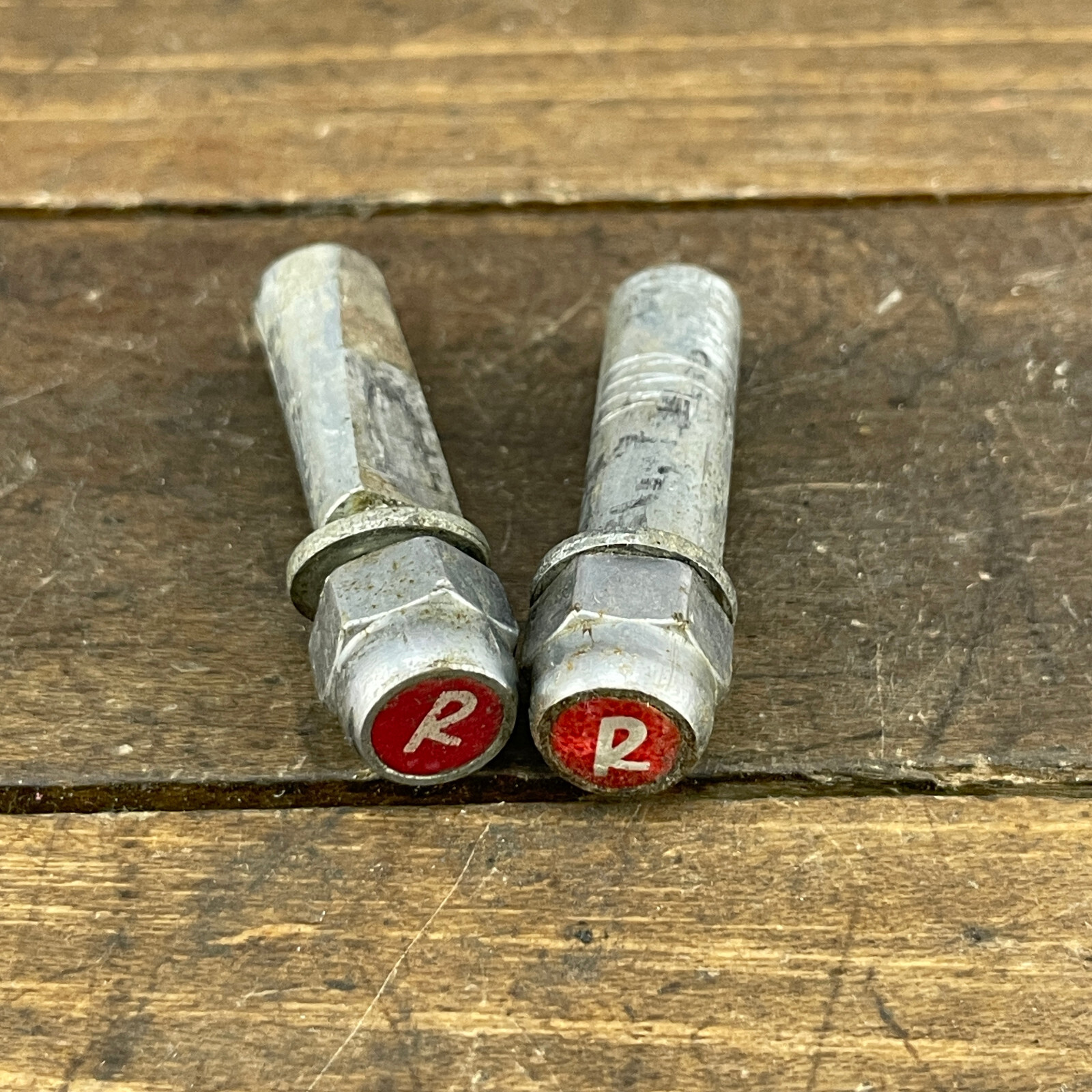 Vintage Raleigh Cotter Pin R Nuts Red Superbe Sports Chopper