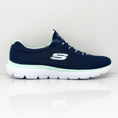 

Skechers Womens Summits 12980 Blue кроссовки кроссовки размер 9, Синий, Summits