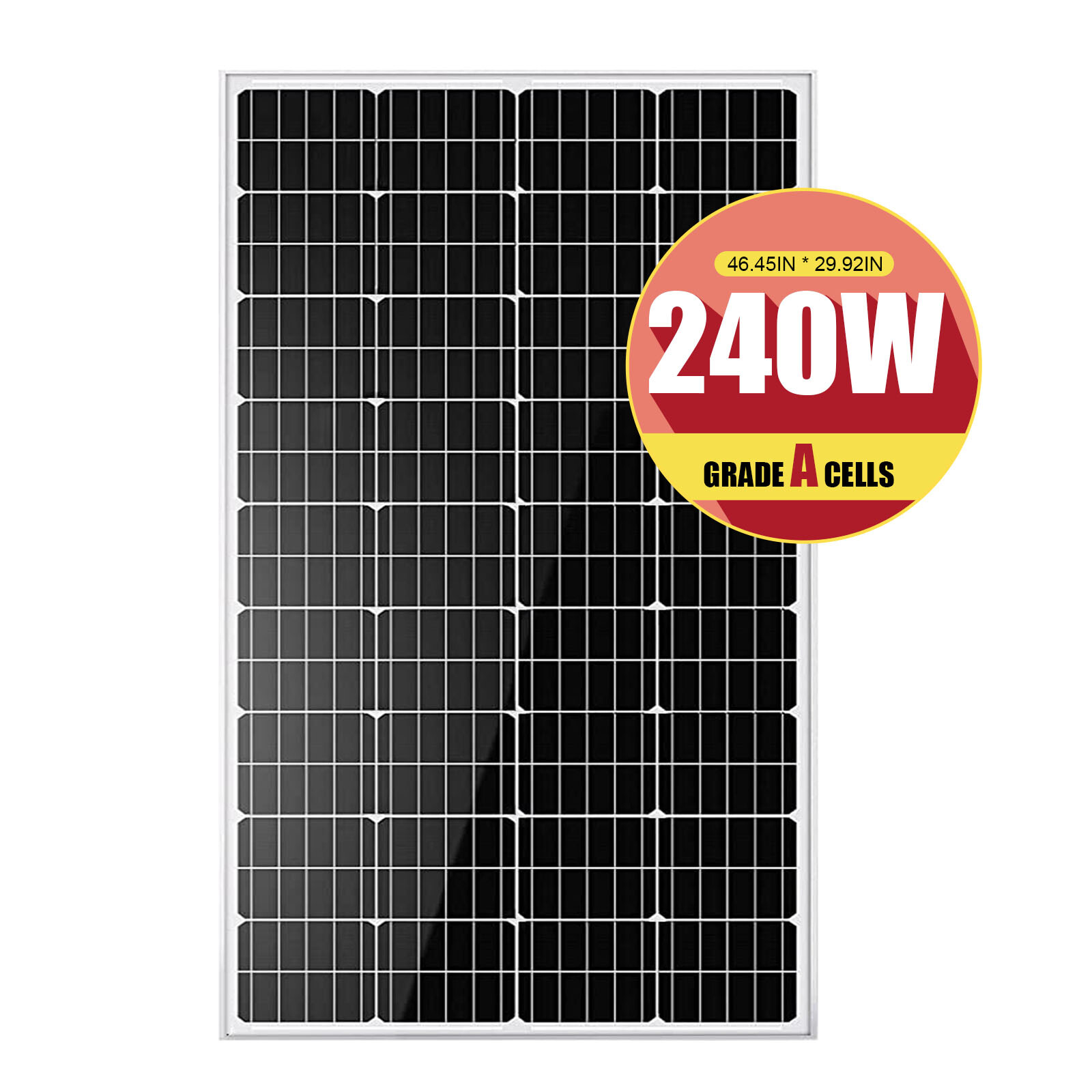 12 Volt Mono Pv Module Power Charger Home Rv Marine Farm