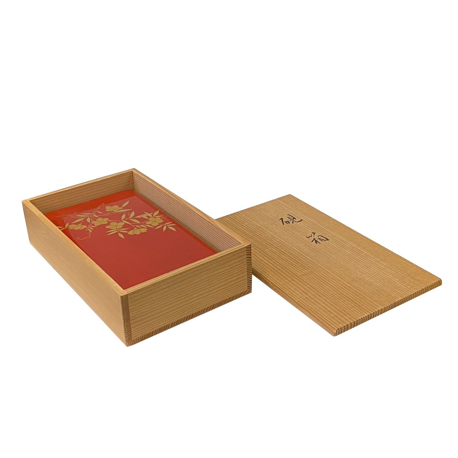 Oriental Asian Red Lacquer Wood Ink Well Dipping Pen Set Display ws2339S Oriental Asian Red Lacquer Wood Ink Well Dipping Pen Set Display ws2339S