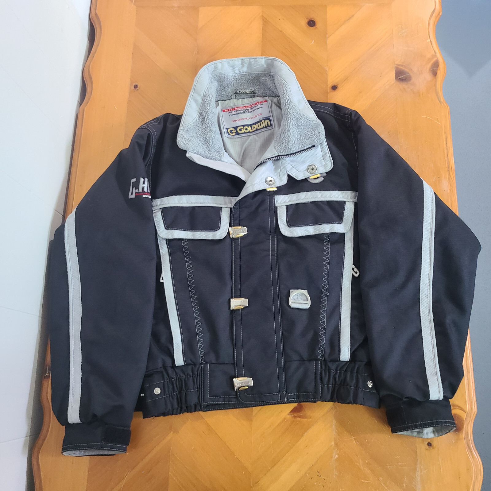 Rare Vintage Goldwin Jacket International Collection Black Rare Vintage Goldwin Jacket International Collection Black