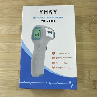 Infrared Thermometer Body and Surface Temperature Sensor Large LCD Digital