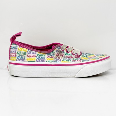 Vans Girls Off The Wall 721356 Многоцветная повседневная обувь Кроссовки Размер 13