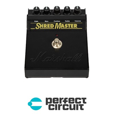 Marshall ShredMaster Reissue Distortion Pedal EFFECTS - B-STK - PERFECT CIRCUIT