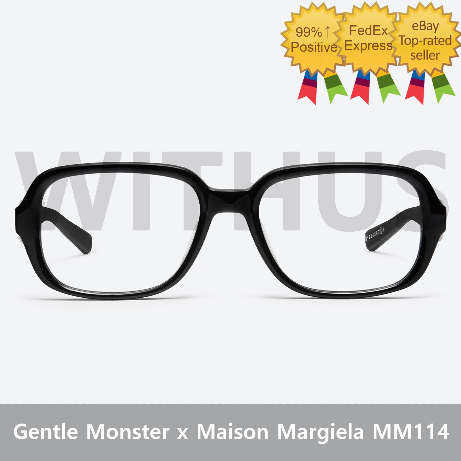k*n様 Maison Margiela × GENTLE MONSTER MM Gentle Monster x Maison Margiela MM010 Clear Black Gradient