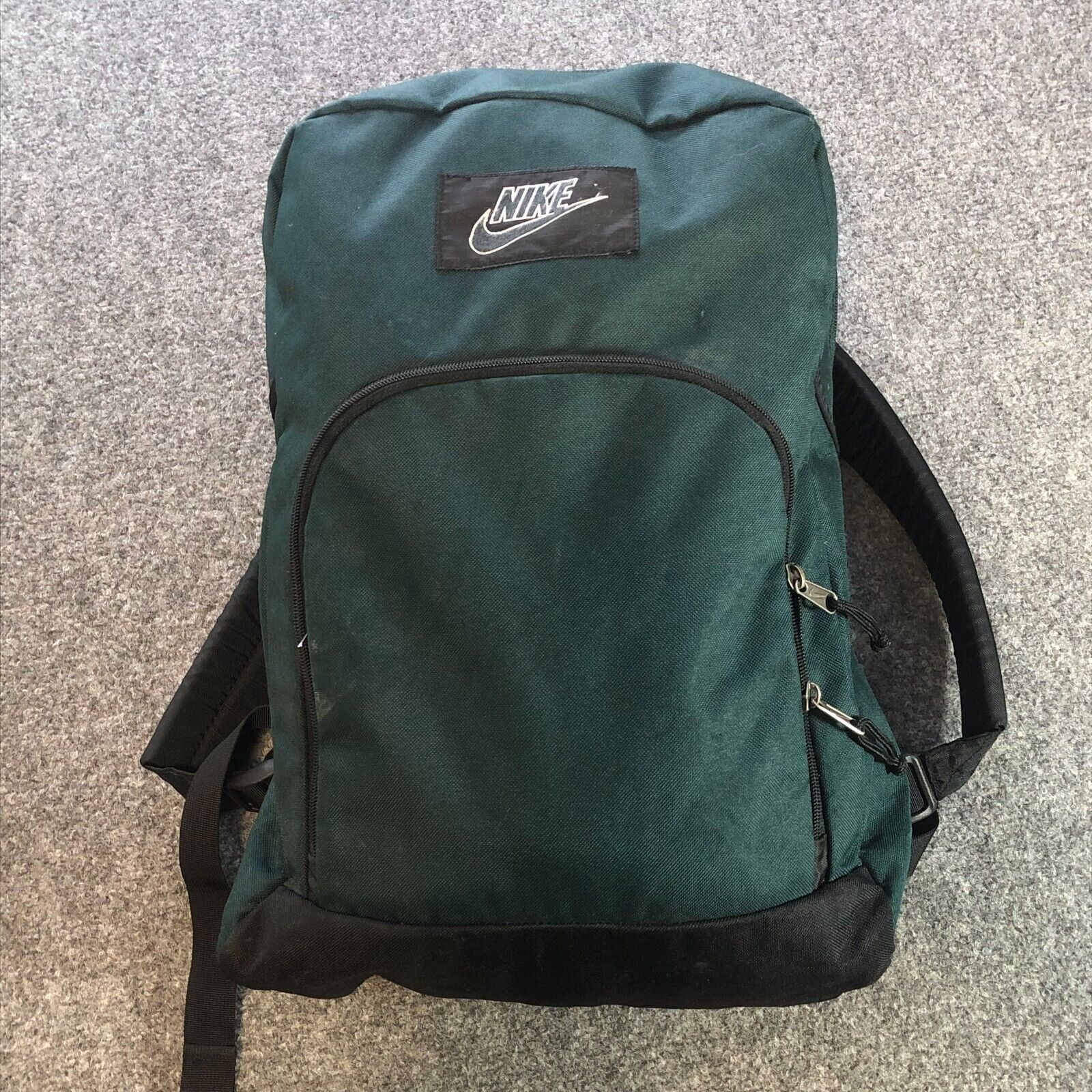 Vintage Nike Backpack Forrest Green Hiking Outdoors School Vintage Nike Backpack Forrest Green Hiking Outdoors School