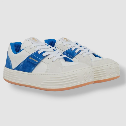 Palm Angels PWCU002S23FAB0013232 関税送料込 Palm Angels Palm Beach University Sneakers | White | FARFETCH