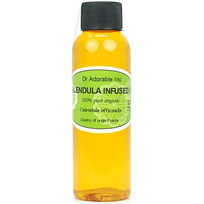 ORGANIC CALENDULA INFUSED OIL 100% PURE NATURAL OIL1oz 2 oz 4 oz -UP TO 1 GALLON
