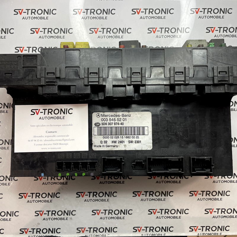 Module Boitier Sam Avant Mercedes 0035455201 5dk007974-40