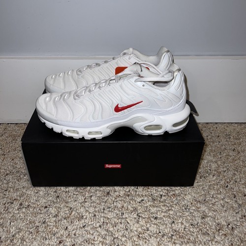 Nike Air Max Plus TN Supreme ホワイト 30cm DA1472-100 Nike Air Max Plus TN x Supreme White 2020 | eBay