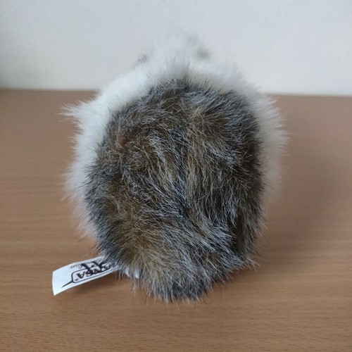 Hansa Guinea Pig Plush Soft Gray/White Hand Crafted Real Looking! 2012 EUC