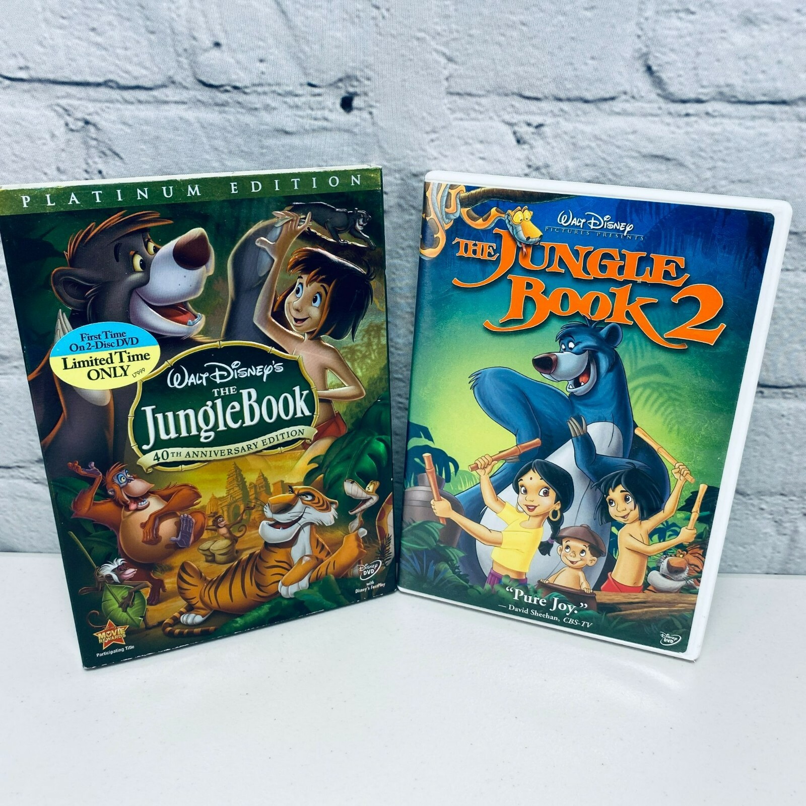 The Jungle Book DVD 2007 Platinum Edition 40th Anniversary