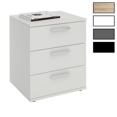 Nachttisch Nachtschrank für Boxspringbett Kommode Konsole Beistell 3 Schubladen