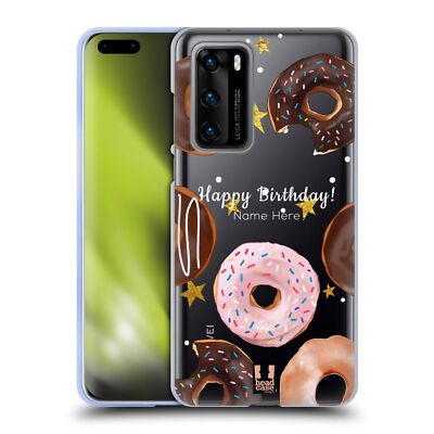 CUSTOM CUSTOMIZED PERSONALIZED BIRTHDAY CASE SOFT GEL CASE FOR HUAWEI PHONES 4