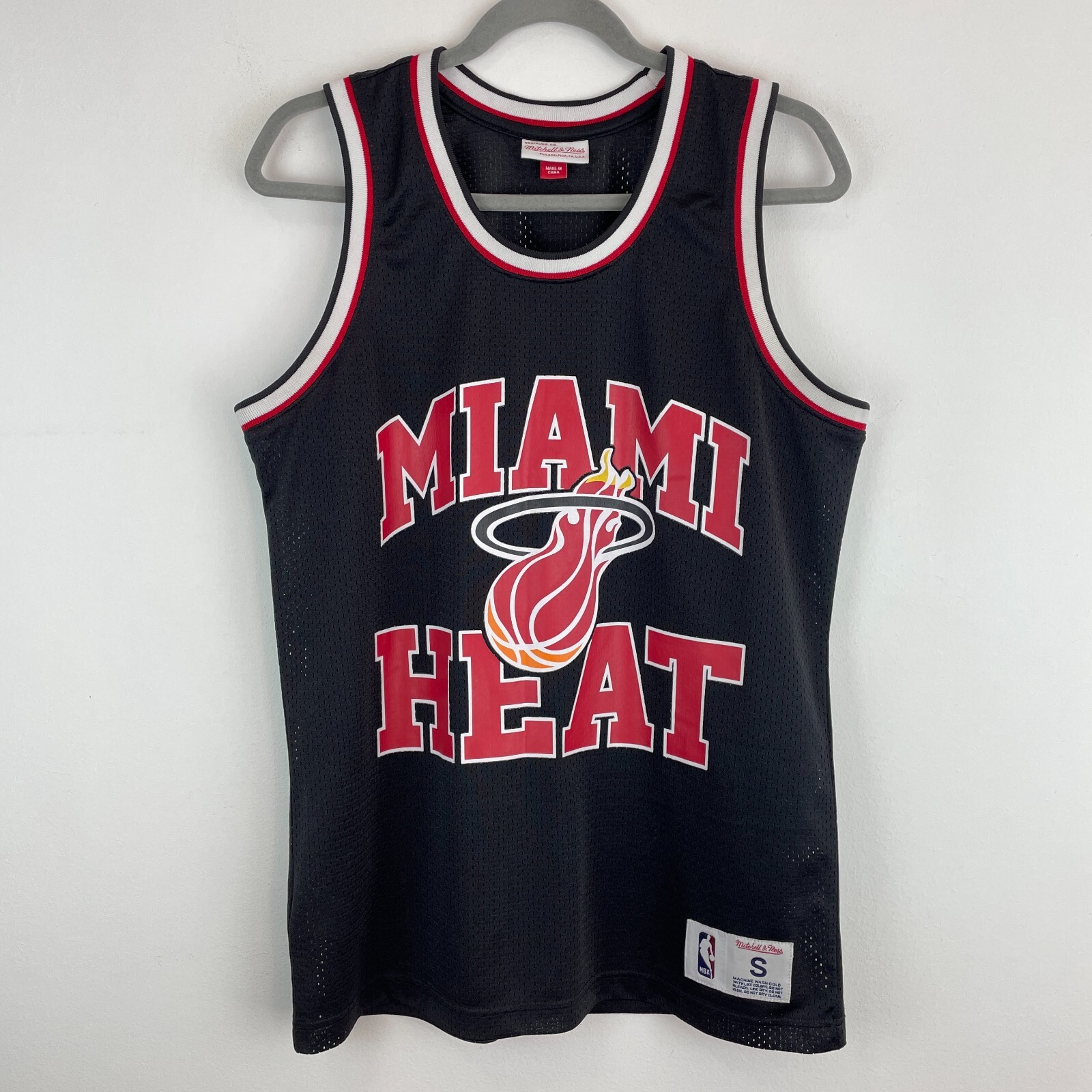 Miami Heatユニフォーム　Sサイズ vtg rare nba miami heat #32 Harold miner champion pro cut