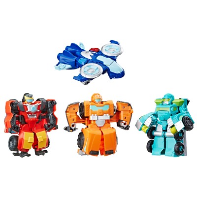Hasbro Transformers  Heroes Rescue Bots Academy Rescue Team Figure Sets 2in 1NIB