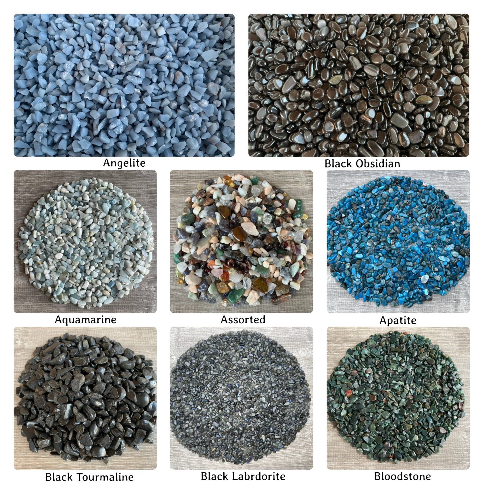 WHOLESALE 5 lbs Genuine Crystal Chips, Choose 90+ Types Natural Gemstone Chips