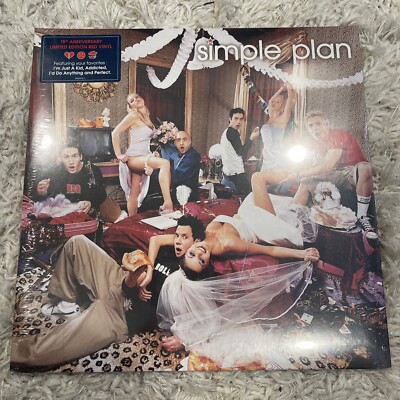 Simple Plan - No Pads, No Helmets... Just Balls UO Exclusive Red Vinyl RARE LP