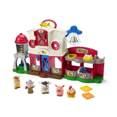 Fisher-Price Little People Farm Playset Electronic Animal Learn Toddler BPA Free