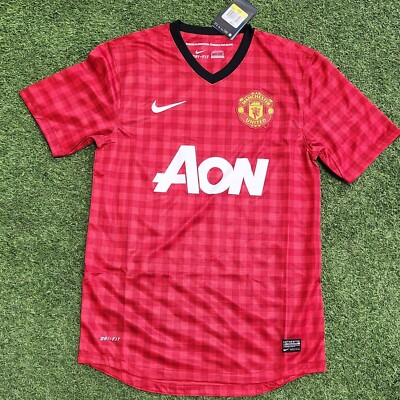 Nike Manchester United Home 12-13 Men's Stadium Jersey Red