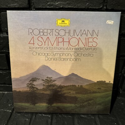 Robert Schumann 4 Symphonies Konzertstuck for 4 horns 2709 075 DG