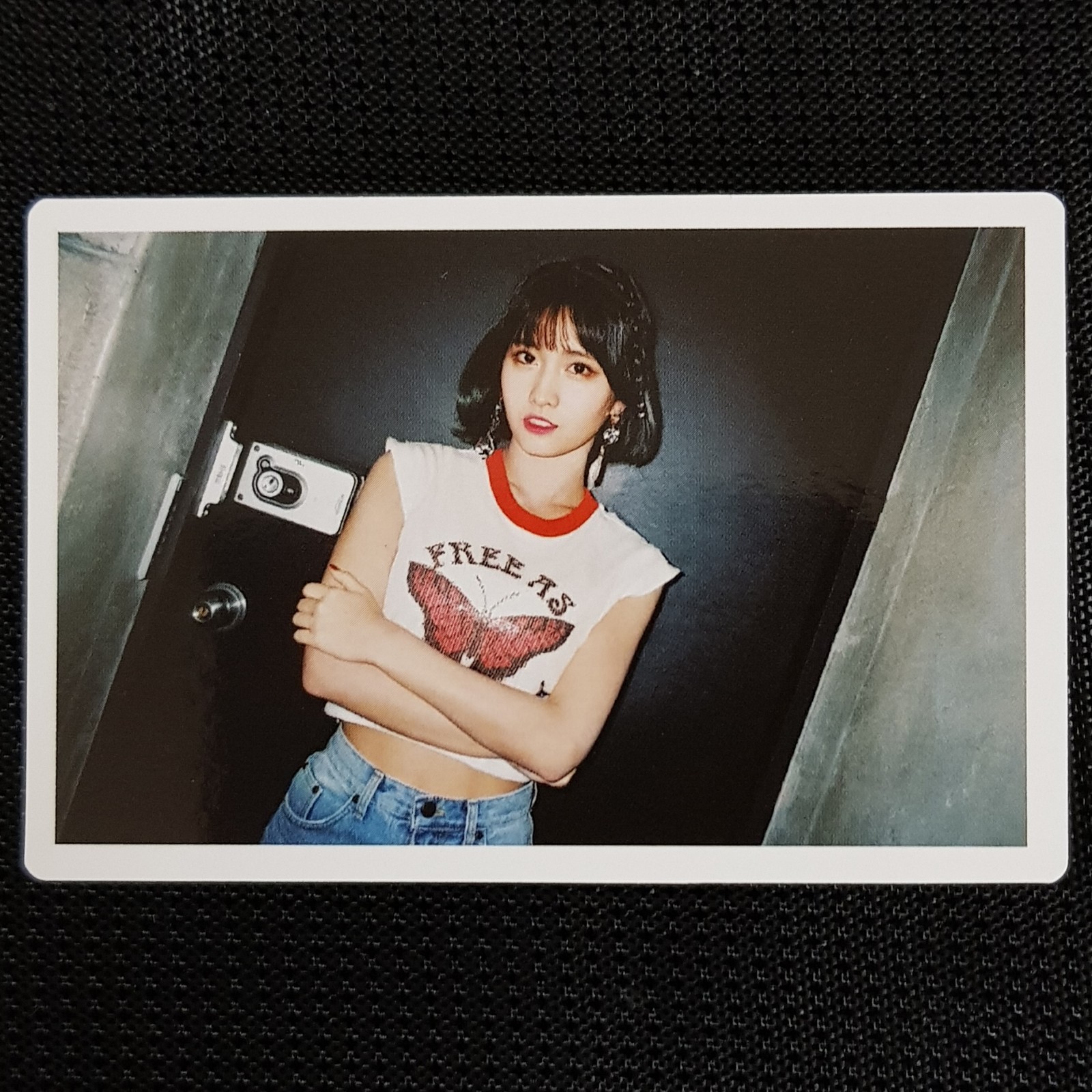 Momo Official Photocard Twice What Is Love Monograph Kpop
