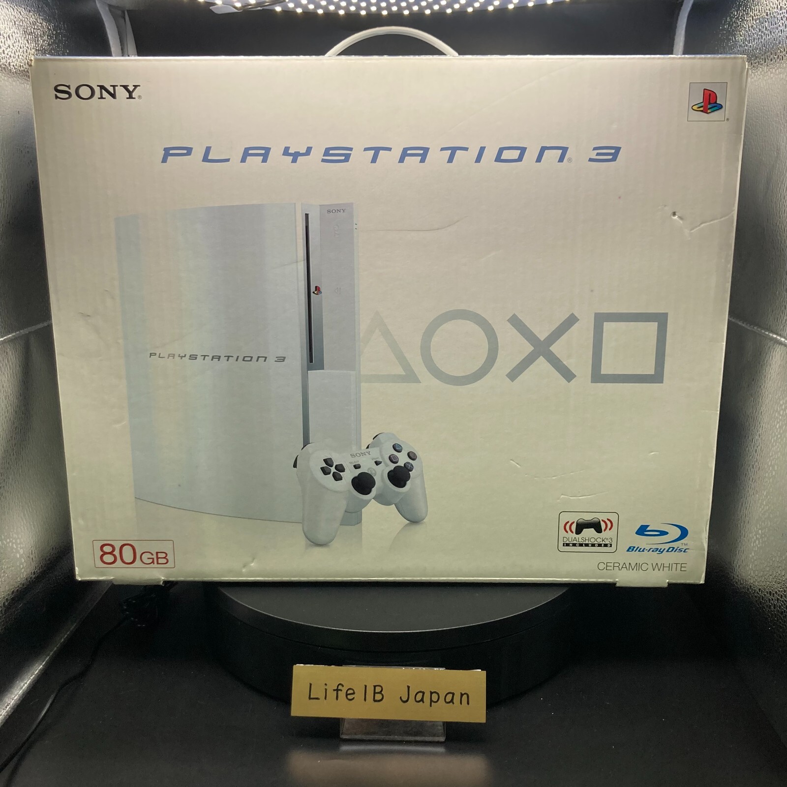 Sony PlayStation 3 PS3 80GB Ceramic White Console CECHL00 Sony PlayStation 3 PS3 80GB Ceramic White Console CECHL00